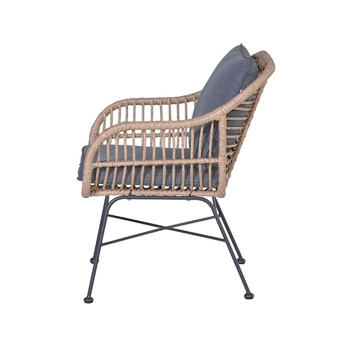 Garden Impressions Lucas Tuinset 5-delig - Mina Tuintafel 90x90 Cm - Afbeelding 6