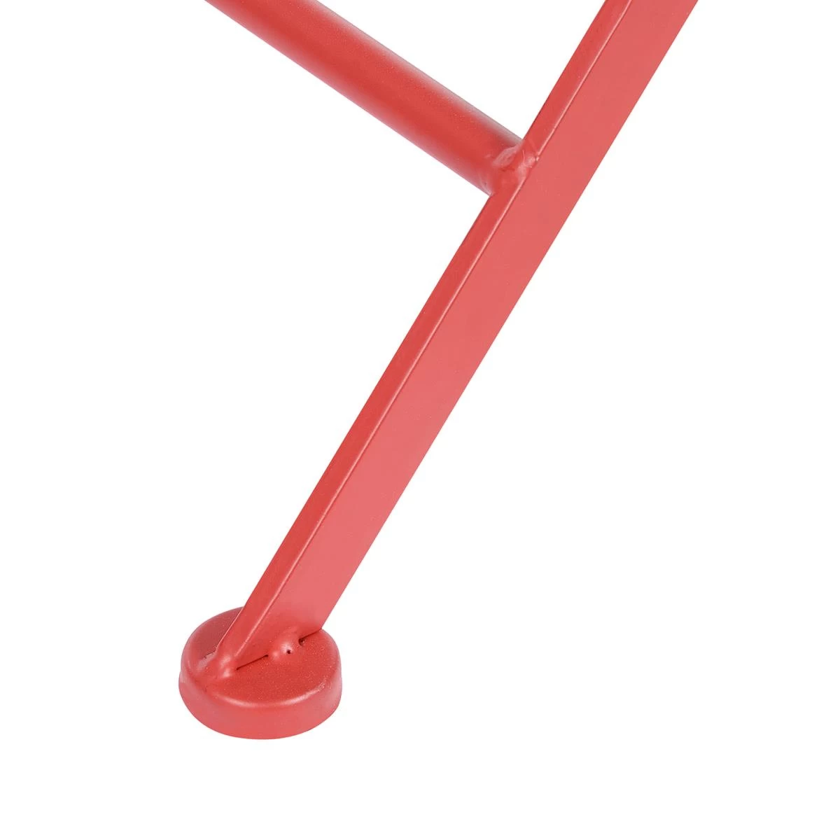 Beliani - SCARIO - Bistro Set - Rood - IJzer - Afbeelding 10