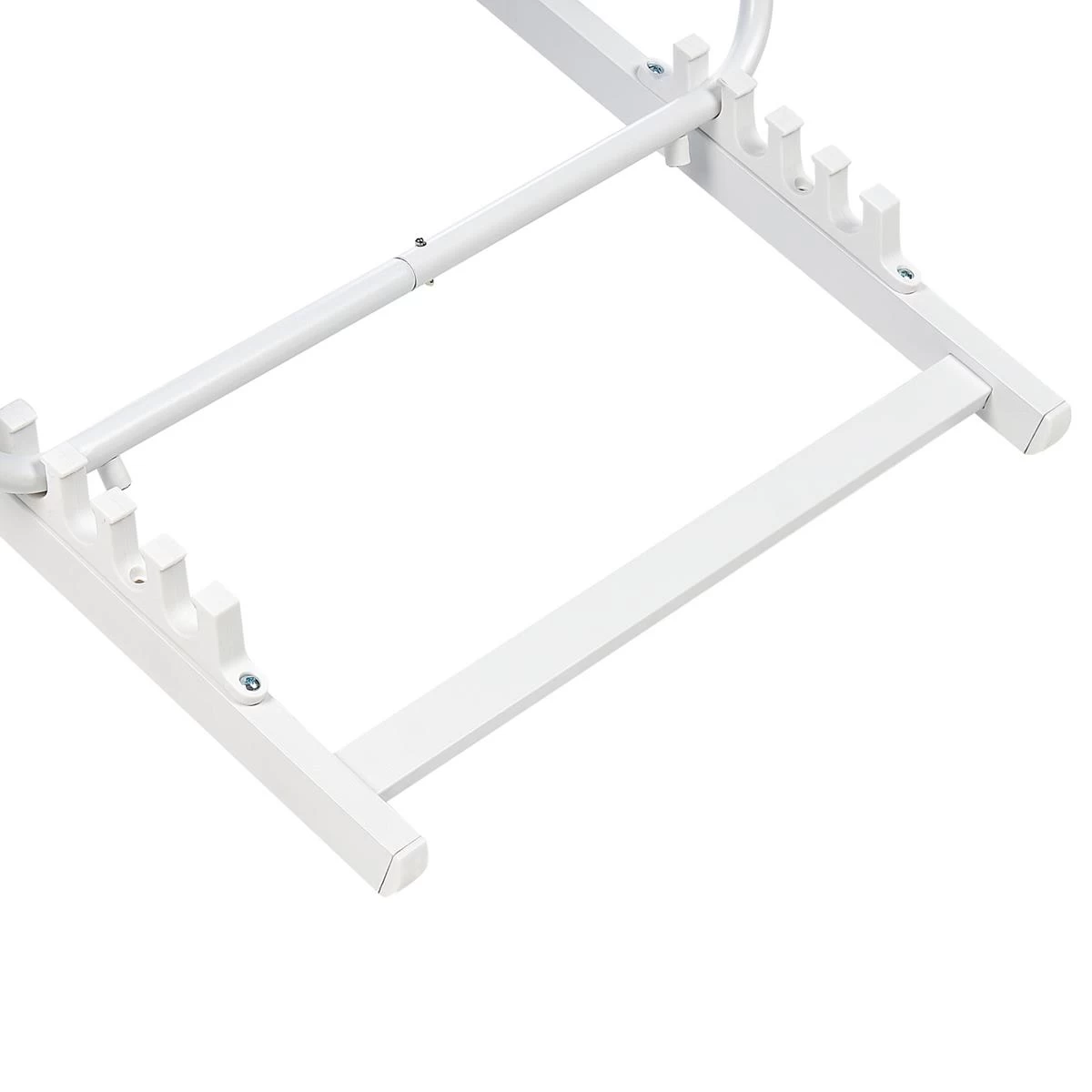 Beliani - LOCRI II - Ligstoel - Blauw|Wit - Synthetisch Materiaal - Afbeelding 7