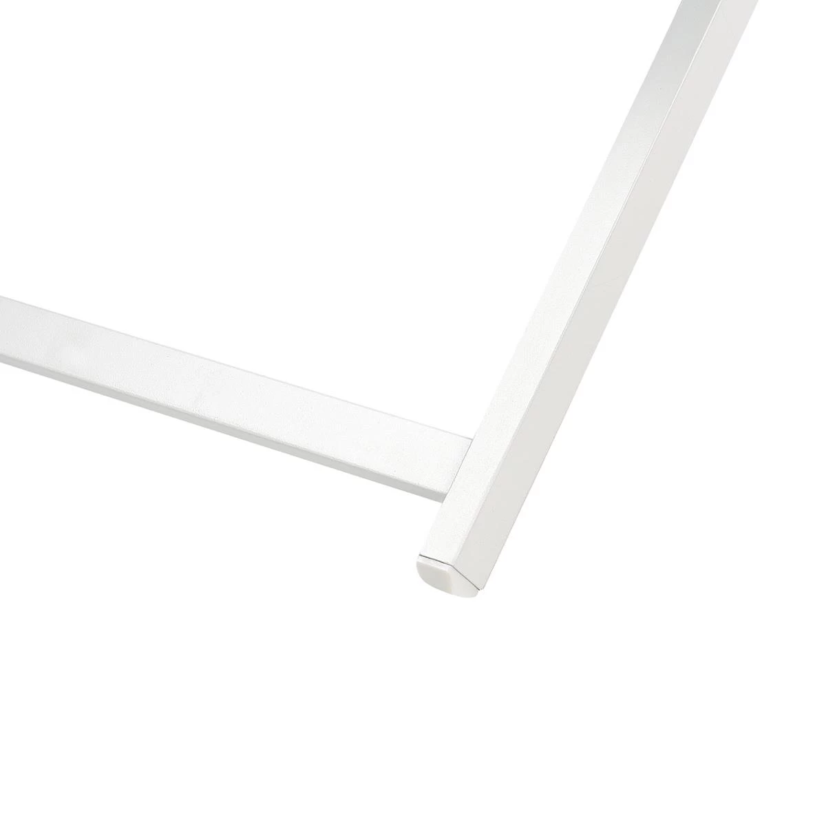 Beliani - LOCRI II - Ligstoel - Blauw|Wit - Synthetisch Materiaal - Afbeelding 8