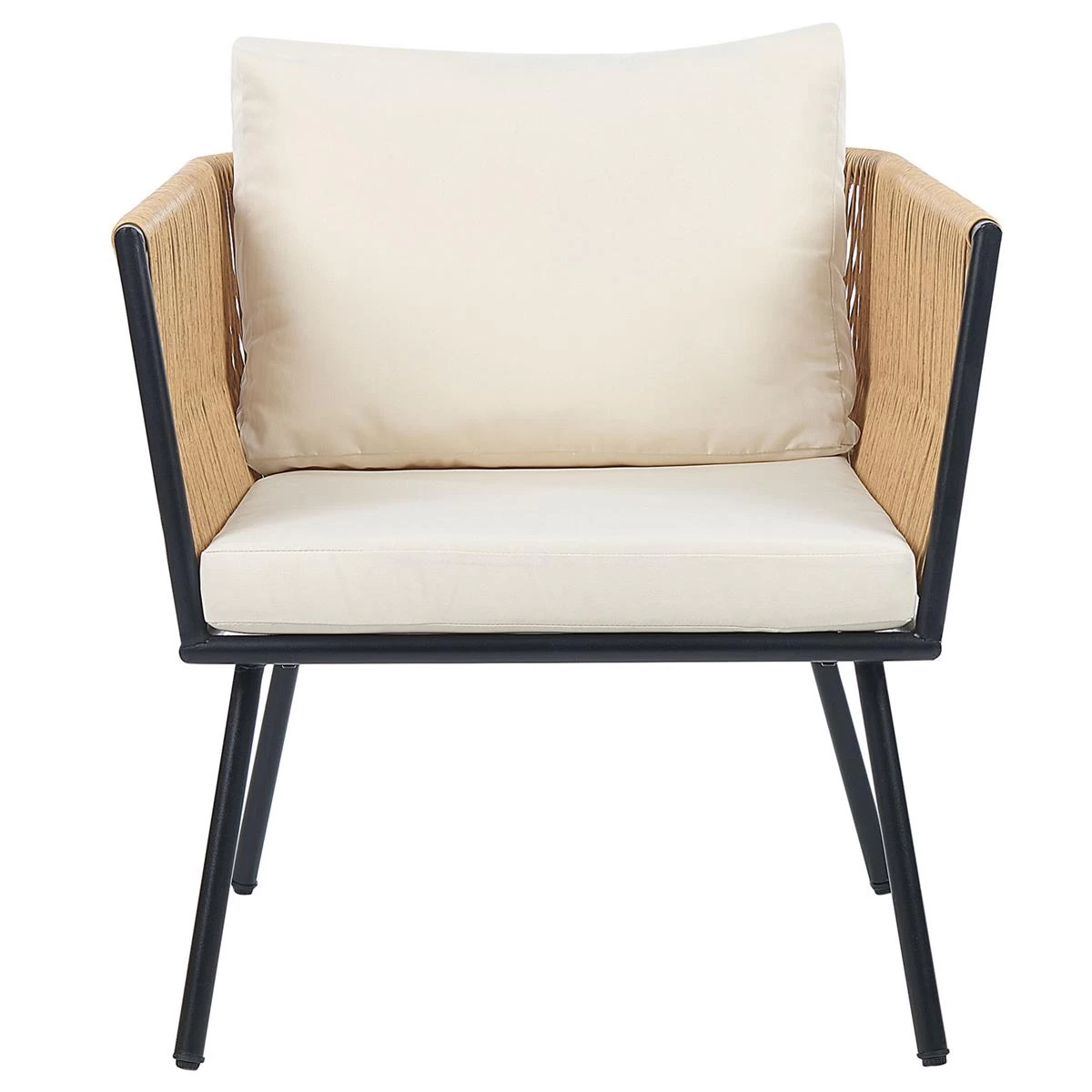 Beliani - GARGANO - Tuinset - Beige - PE Rotan - Afbeelding 4