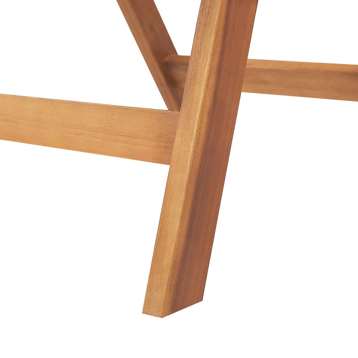 Beliani - JAVA - Bistroset Voor 2 - Rood - Acaciahout - Afbeelding 10