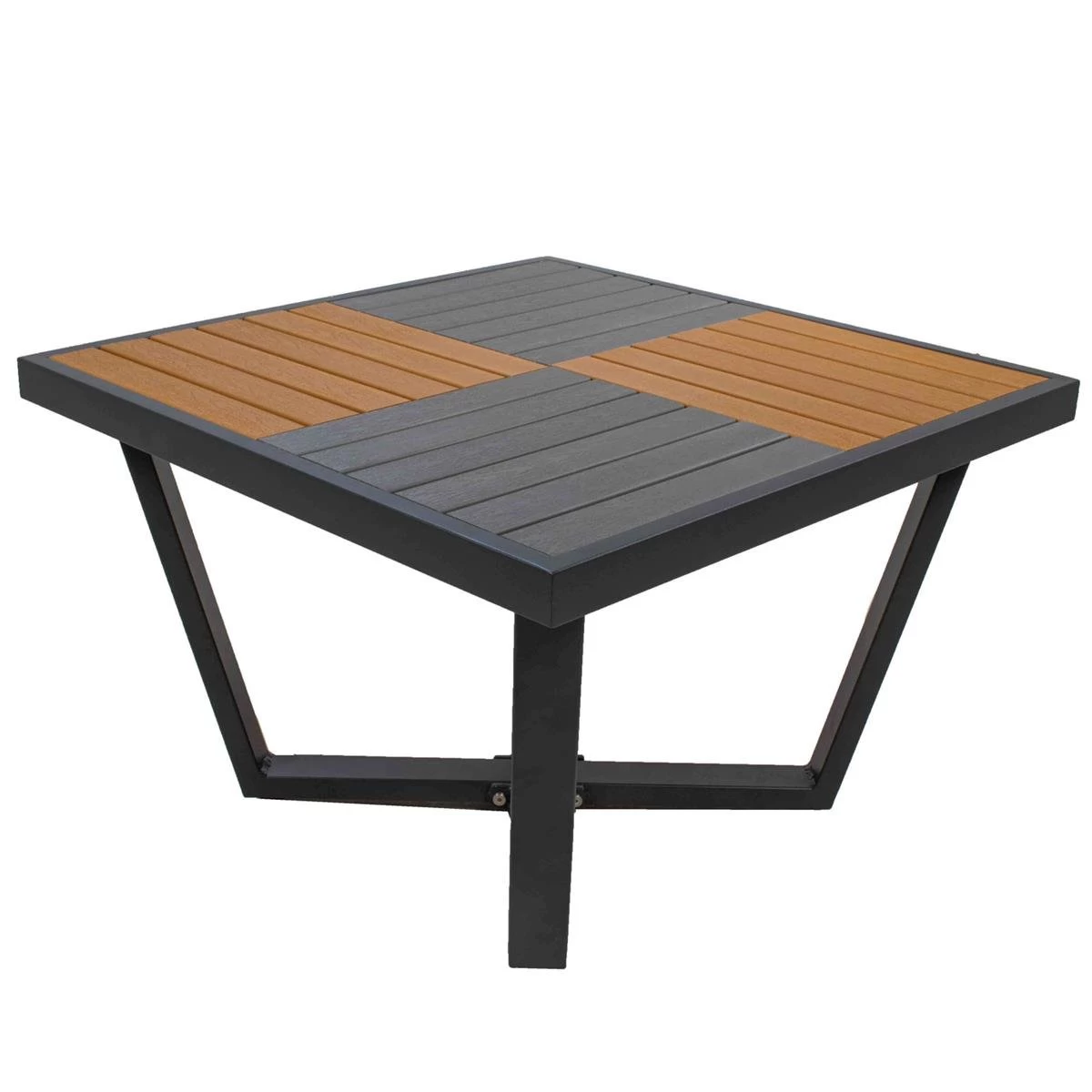 Giga Meubel - Tuinset Aluminium Antraciet - 4-Delig - Set Joshua - Afbeelding 4