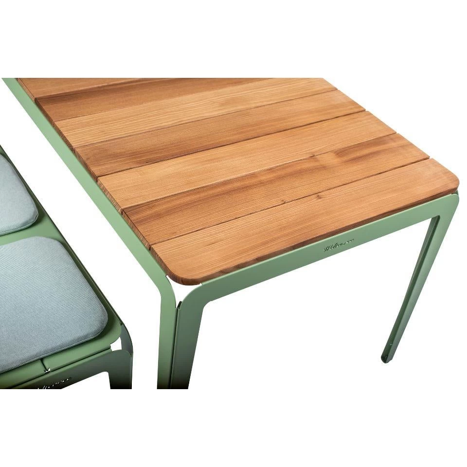 Weltevree | Bended Table Wood | Tuintafel Hout & Staal 90x220cm - Afbeelding 2