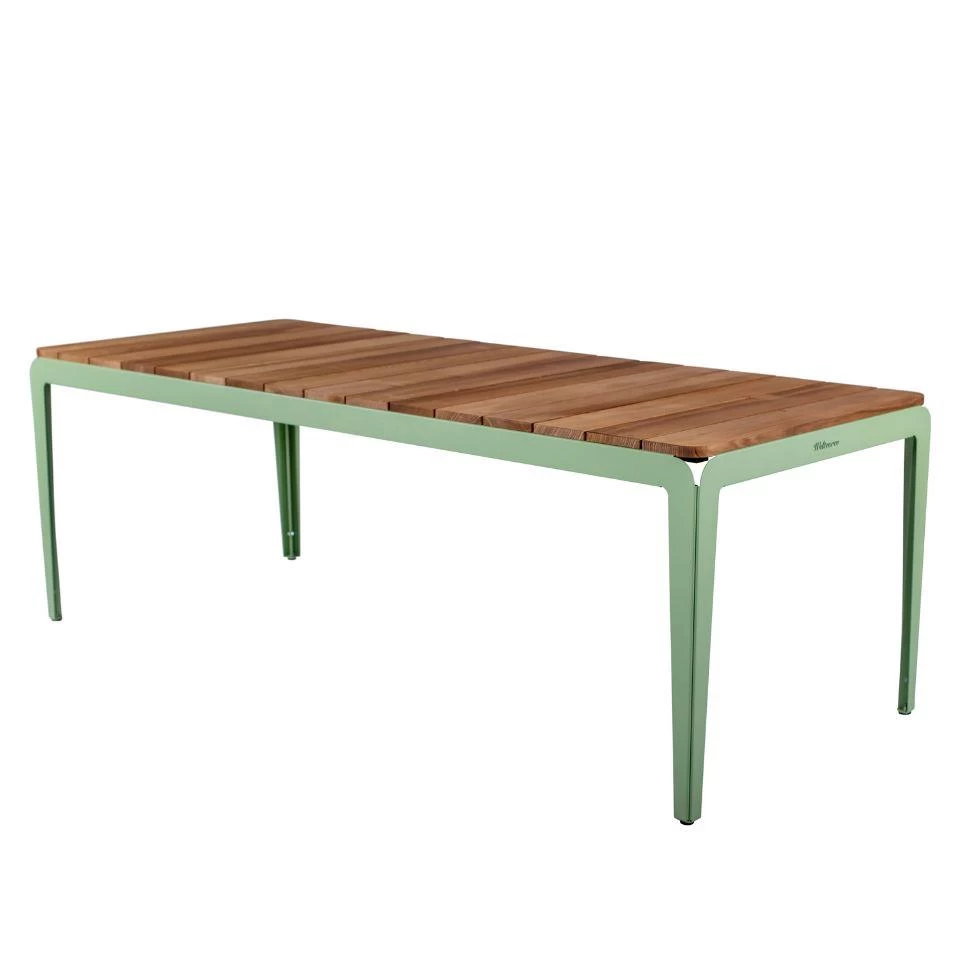 Weltevree | Bended Table Wood | Tuintafel Hout & Staal 90x220cm - Afbeelding 4