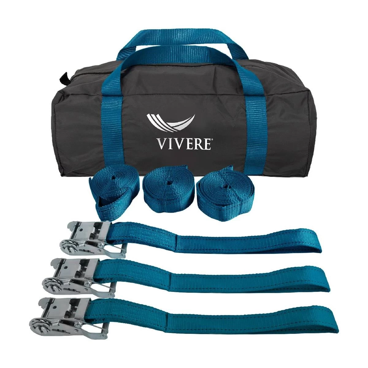 Vivere Elevate Hangmat XL - Blauw - Afbeelding 4