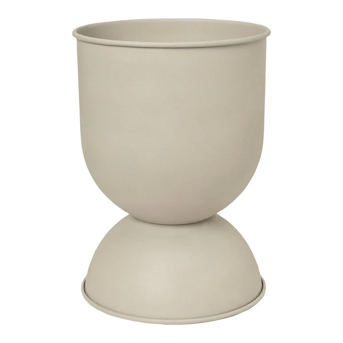 Ferm LIVING Hourglass Pot - Large - Cashmere