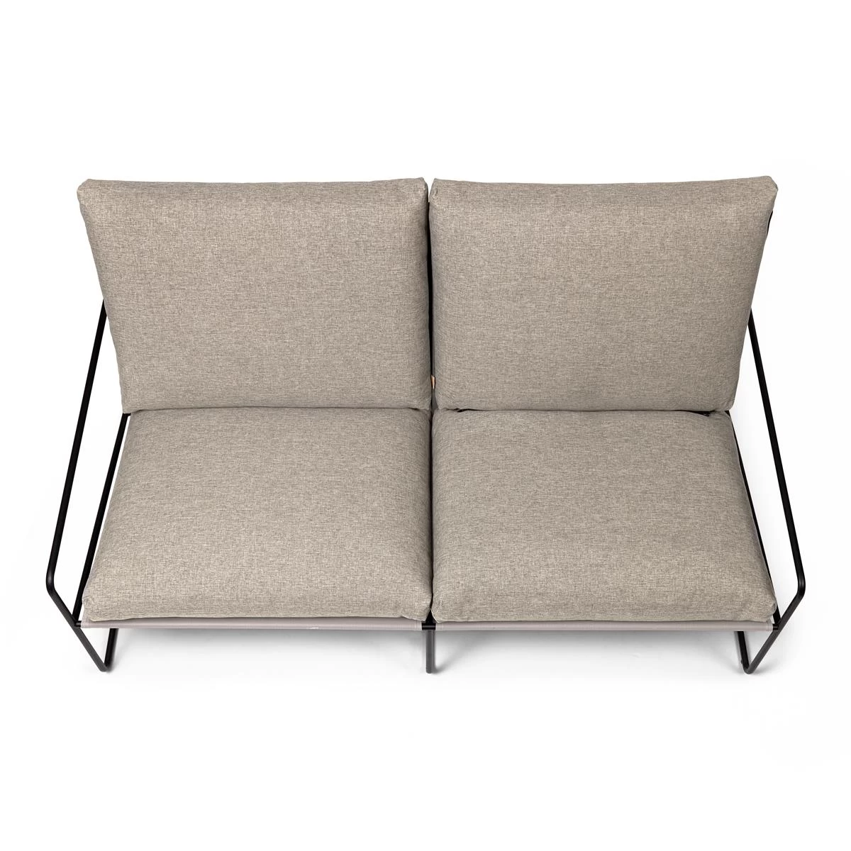 Ferm LIVING Desert 2-zitsbank Black Dolce - Dark Sand - Afbeelding 7