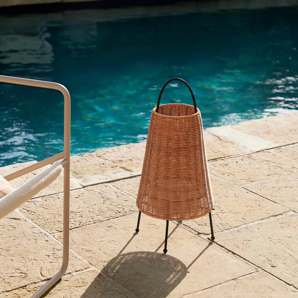 Ferm LIVING Porti Braided Tafellamp - Natural - Afbeelding 3