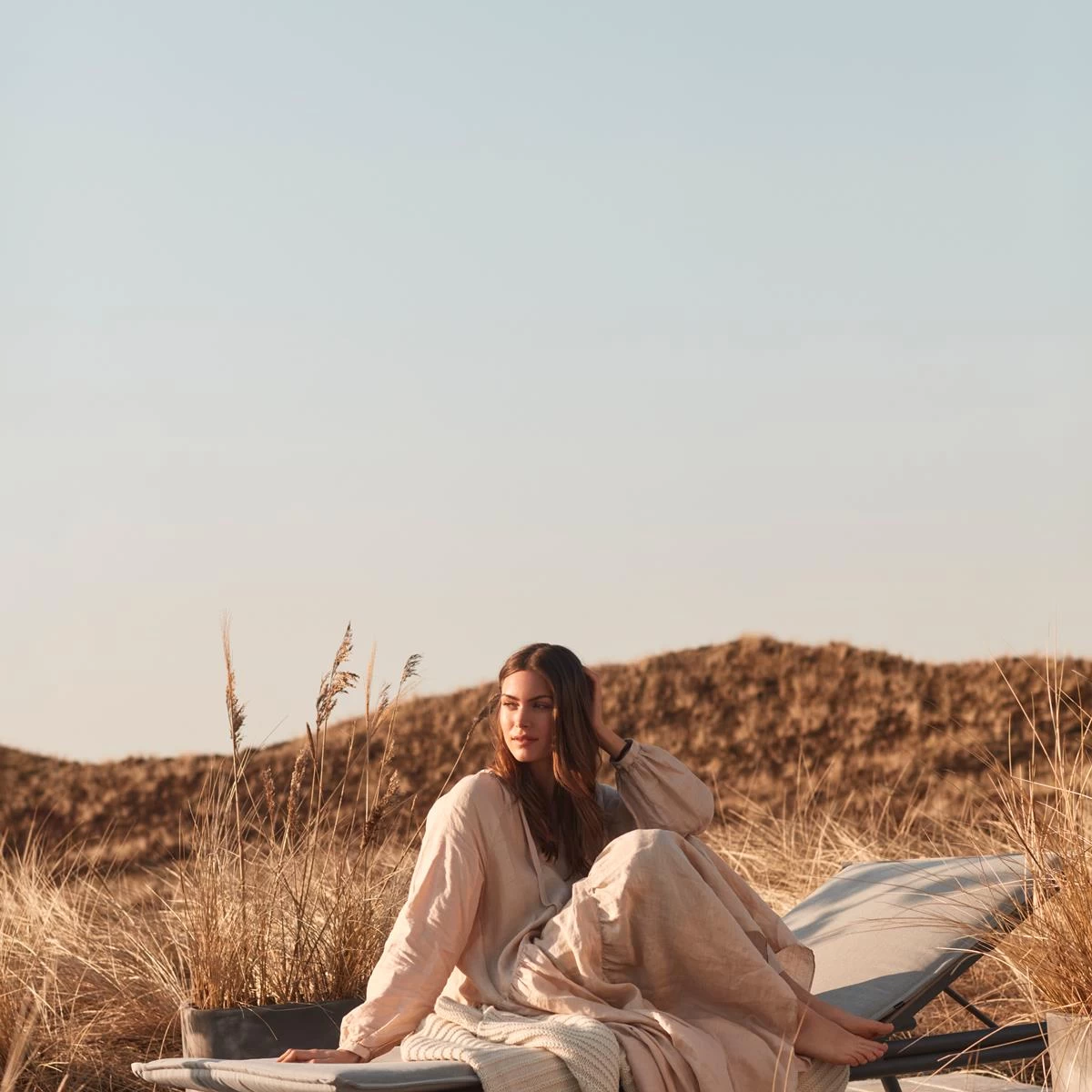 Bolia Sling Outdoor Ligstoel - Antraciet - Afbeelding 4