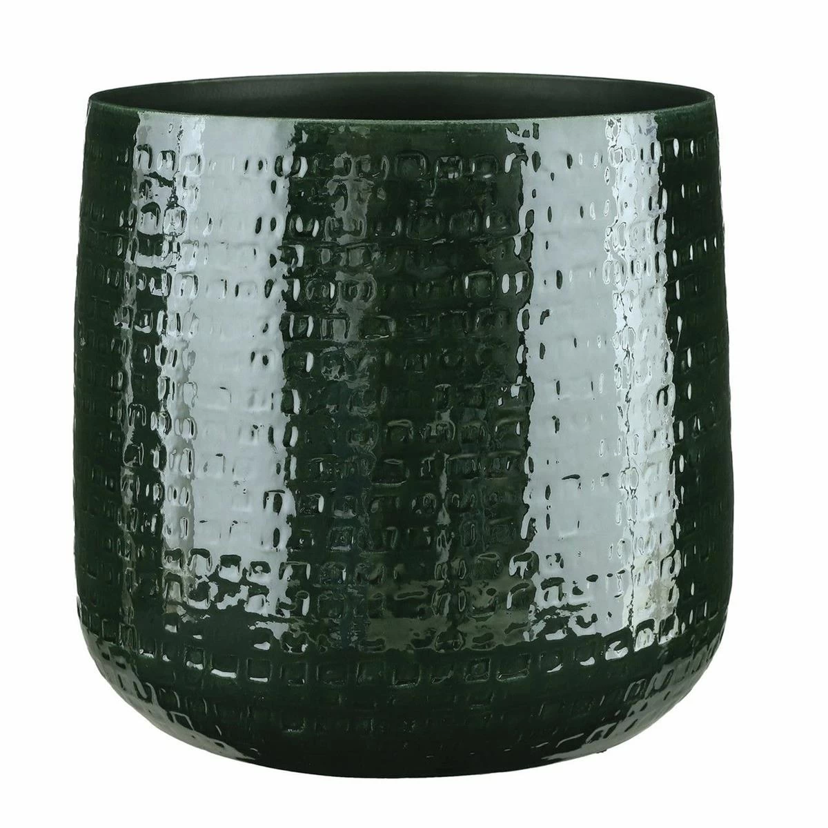 Mica Decorations Plantenpot - Keramiek - Groen - D32|H30 Cm