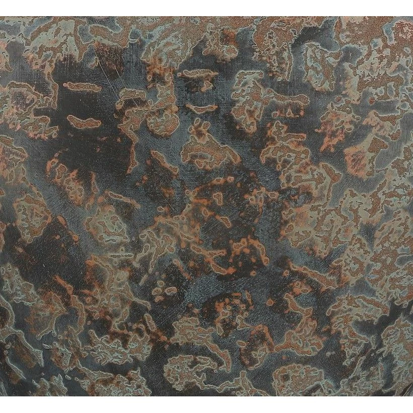 Mica Decorations Bloempot - Koperkleurig - Ovaal - 41 X 20 Cm - Afbeelding 2