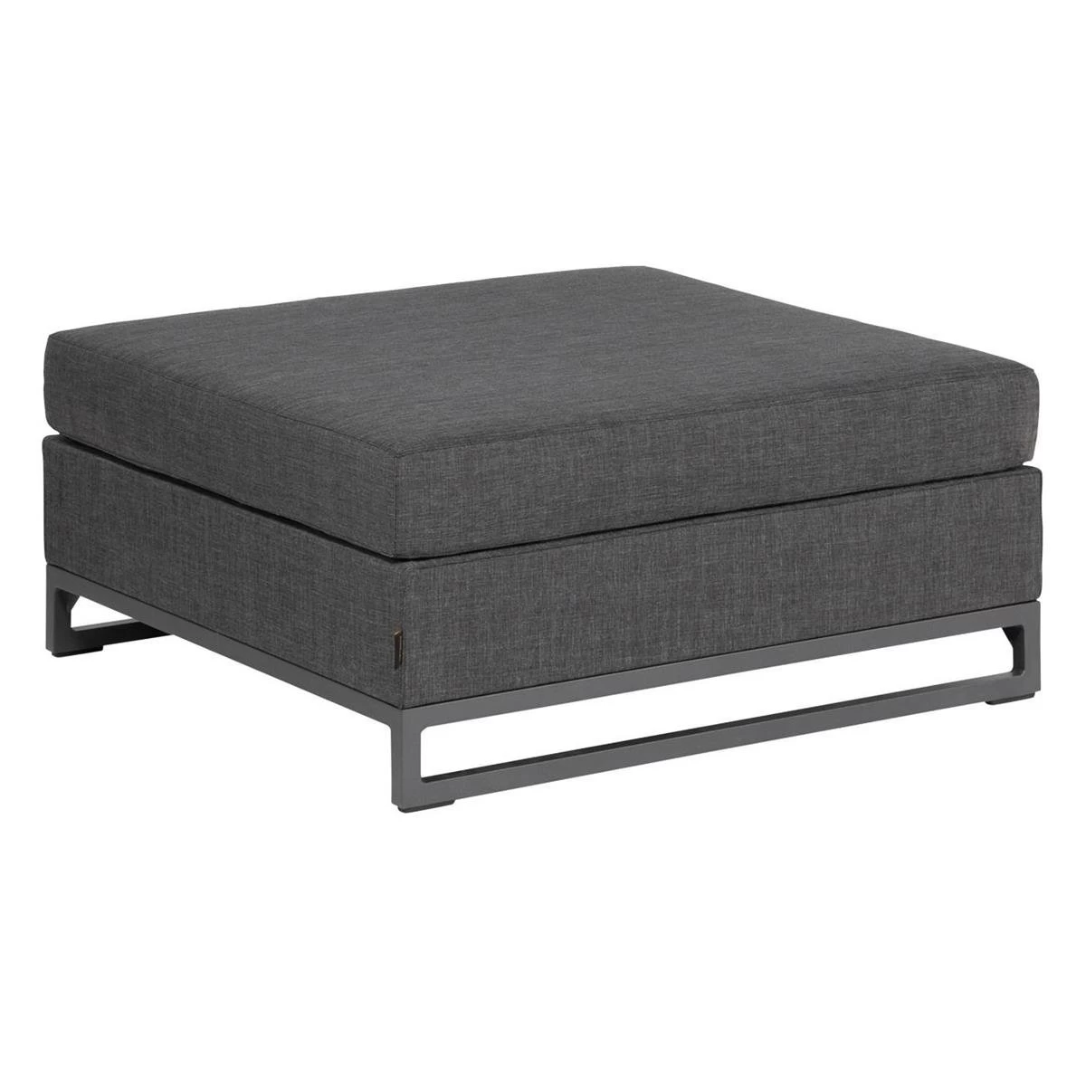 Exotan Hocker Buiten Rhodos - Aluminium - Stone Grey - 42x90x90