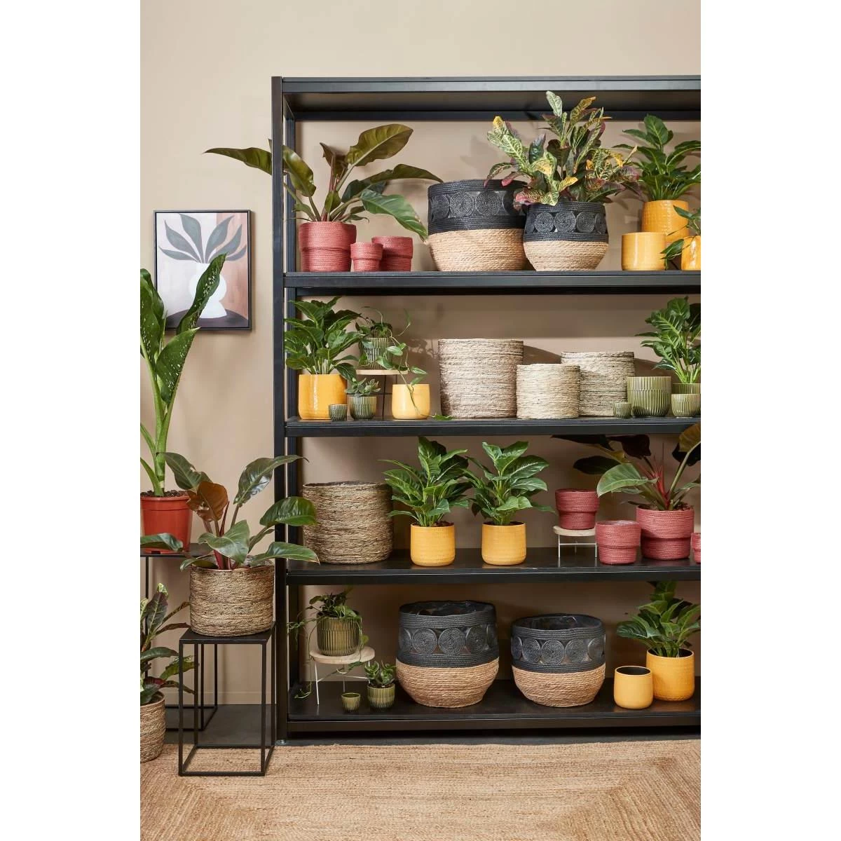 Mica Decorations Plantenpot - Keramiek Glans Donkergroen - D19|H18 Cm - Afbeelding 3