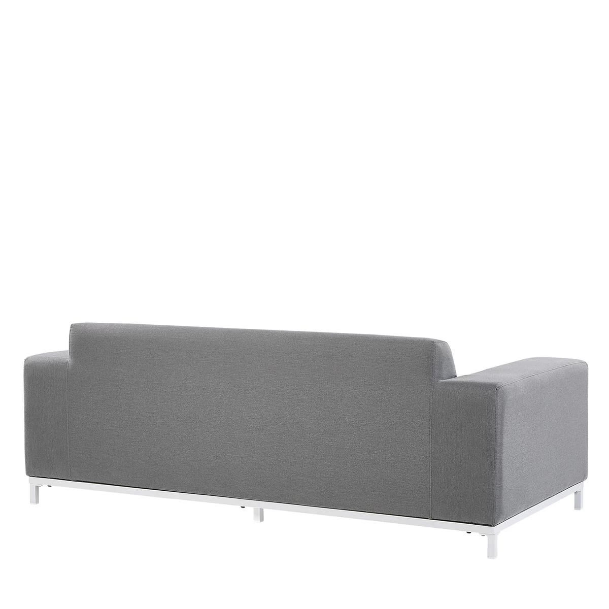 Beliani - ROVIGO - Loungeset Voor 5 - Grijs - Polyester - Afbeelding 6