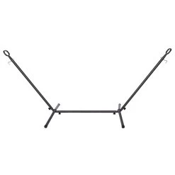 123Hammock Hangmatstandaard Eénpersoons Space Saver Zwart