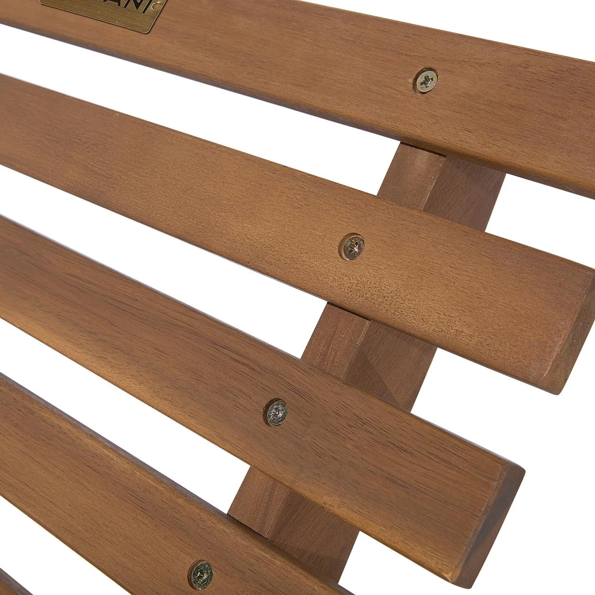 Beliani - BRESCIA - Strandstoel - Lichte Houtkleur - Acaciahout - Afbeelding 8