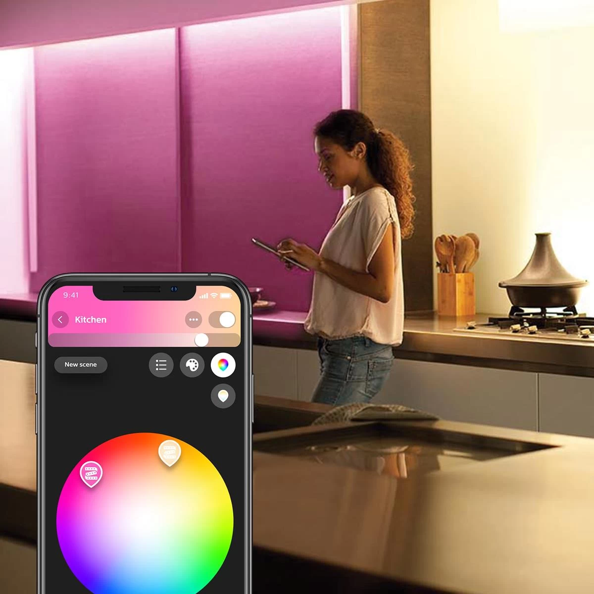 Philips Hue Lightstrip Plus 7m White And Color Ambiance - Afbeelding 3