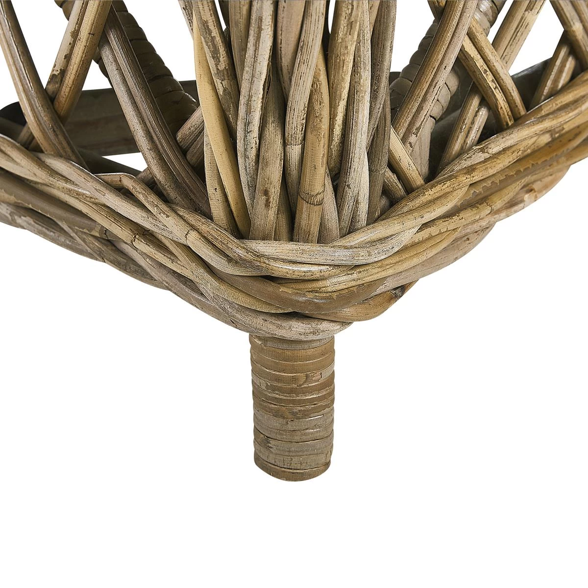 Beliani - RIBOLLA - Tuinstoel - Natuurlijk - Rotan - Afbeelding 9