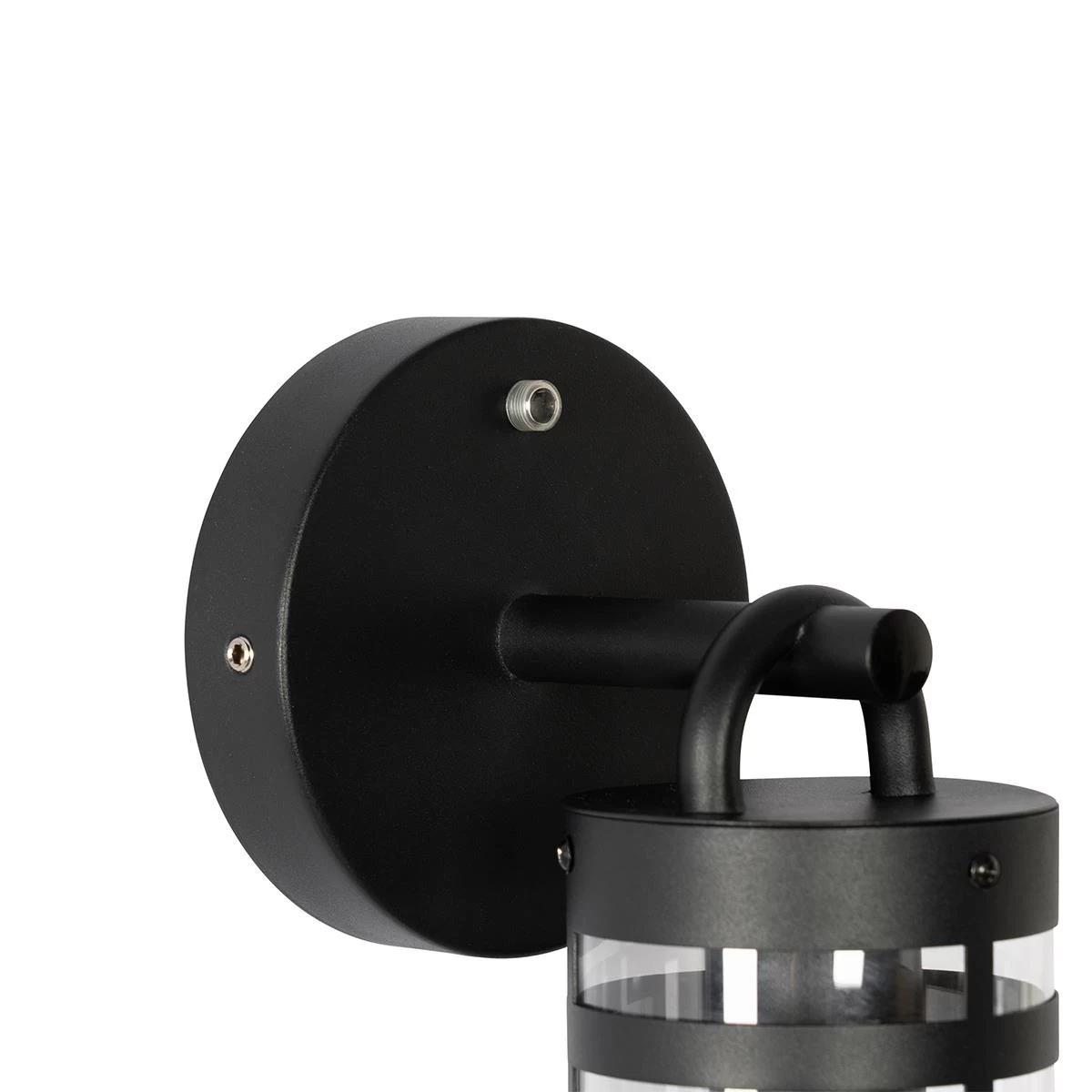 QAZQA Buiten Wandlamp Zwart IP44 Licht-donker Sensor - Ruben - Afbeelding 6