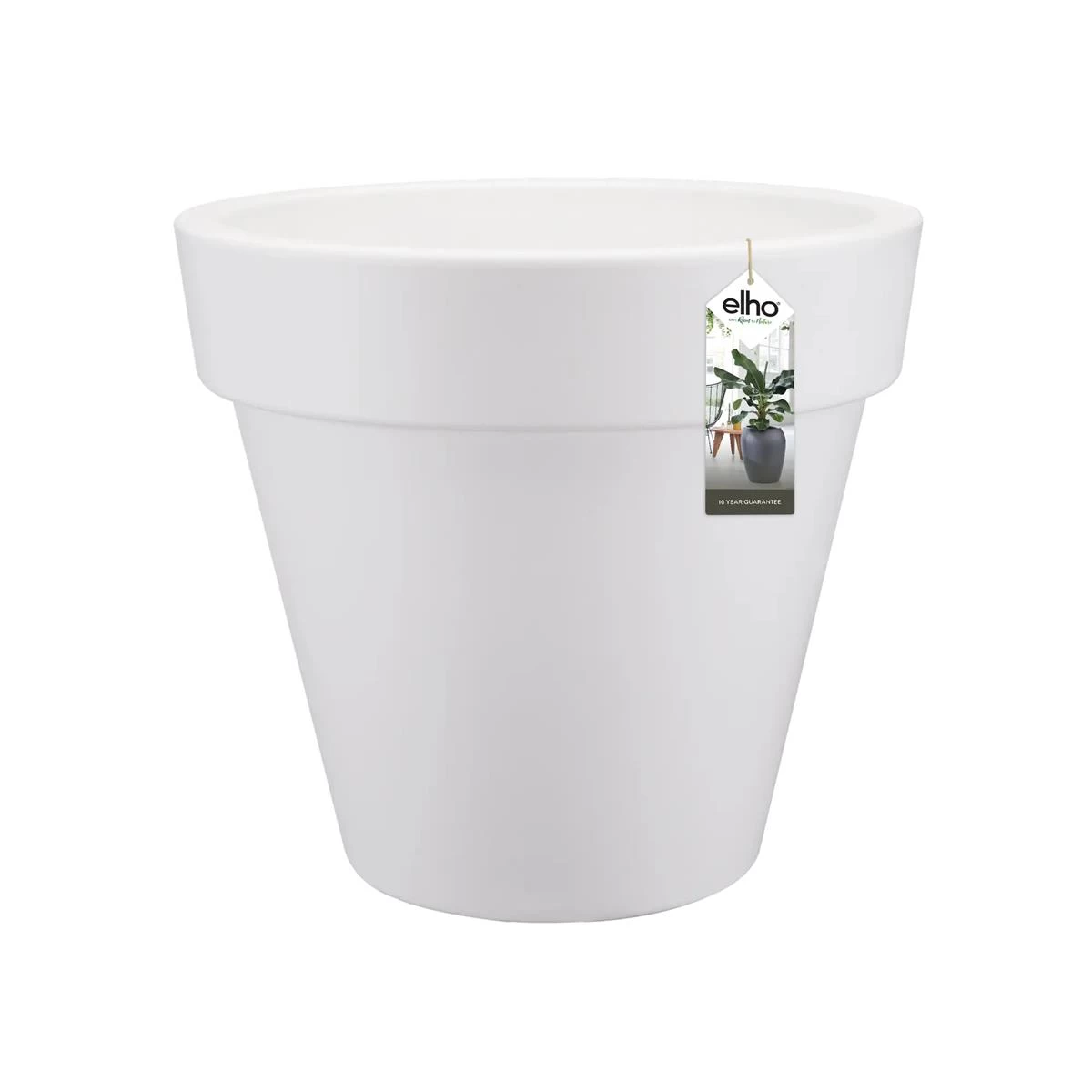 Elho Pure Round Bloempot Ø 100 Cm - Wit - Afbeelding 5