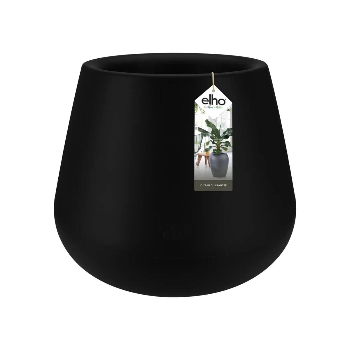 Elho Pure Cone Bloempot Ø 45 Cm - Zwart - Afbeelding 4