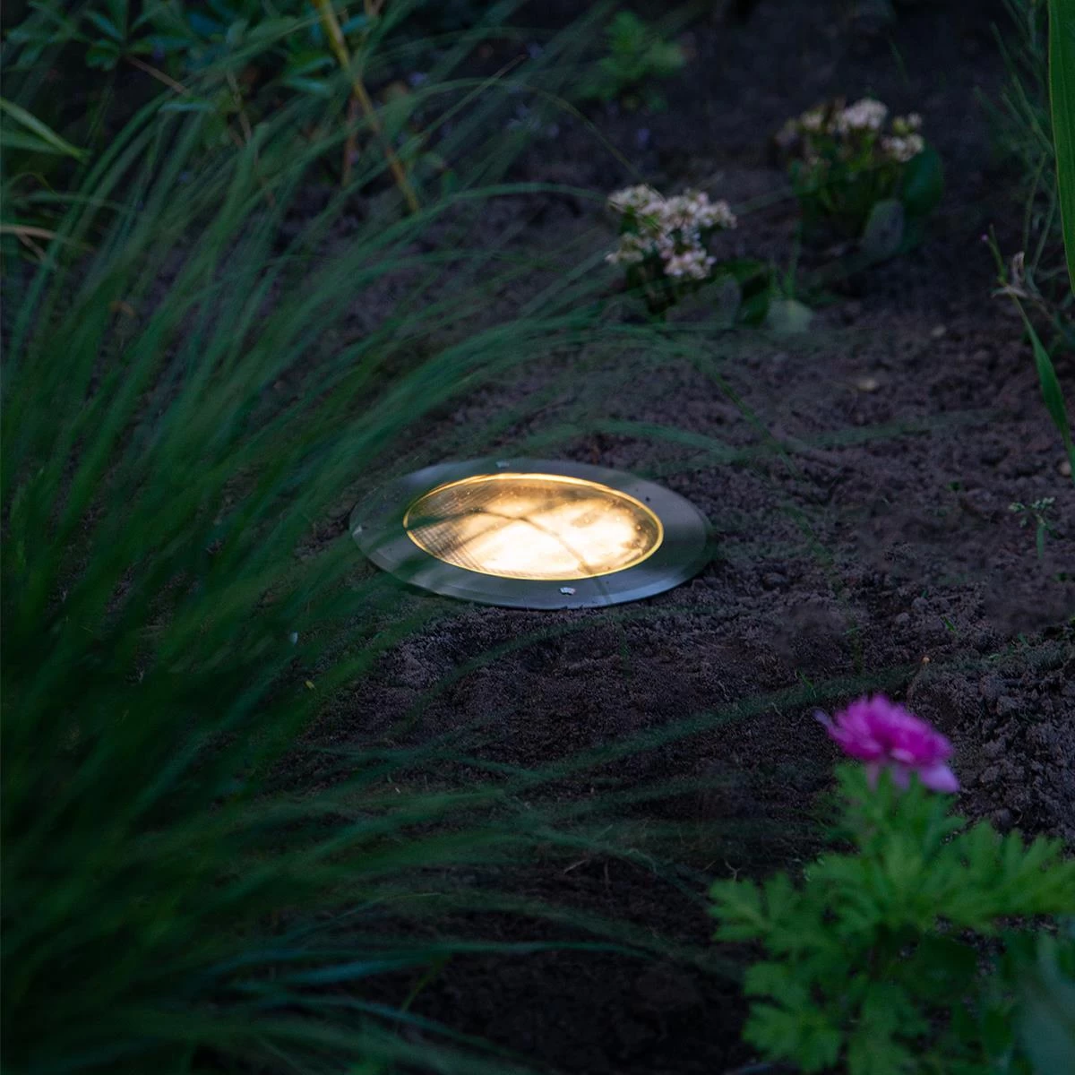 QAZQA Buiten Grondspot Staal AR111 Verstelbaar IP65 - Delux Honey - Afbeelding 3