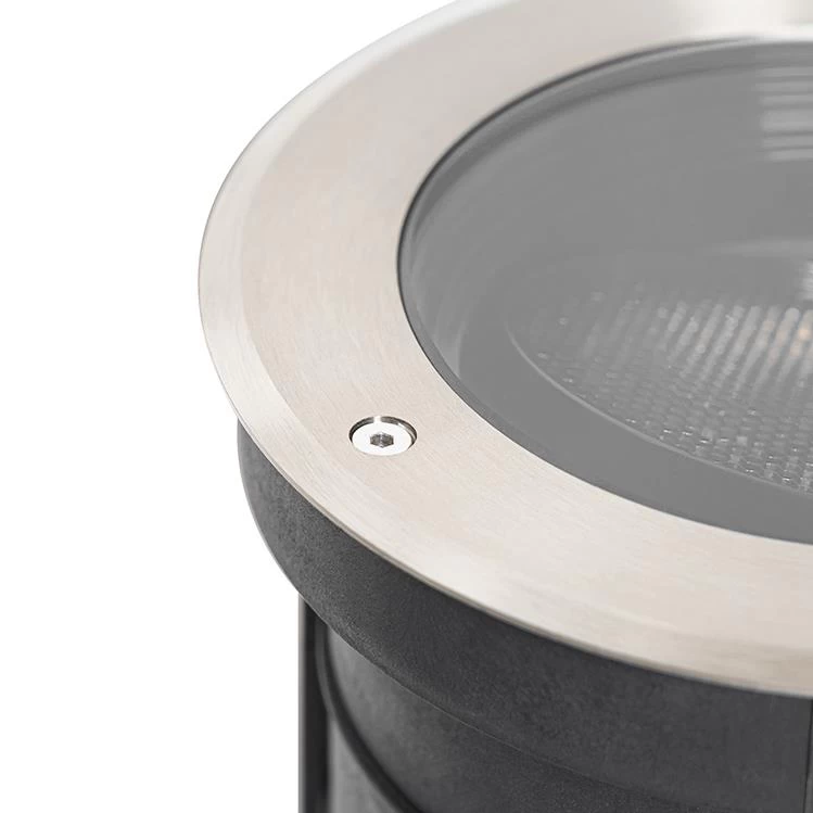 QAZQA Buiten Grondspot Staal AR111 Verstelbaar IP65 - Delux Honey - Afbeelding 9