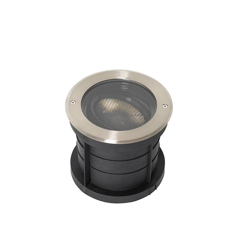 QAZQA Buiten Grondspot Staal AR111 Verstelbaar IP65 - Delux Honey - Afbeelding 11