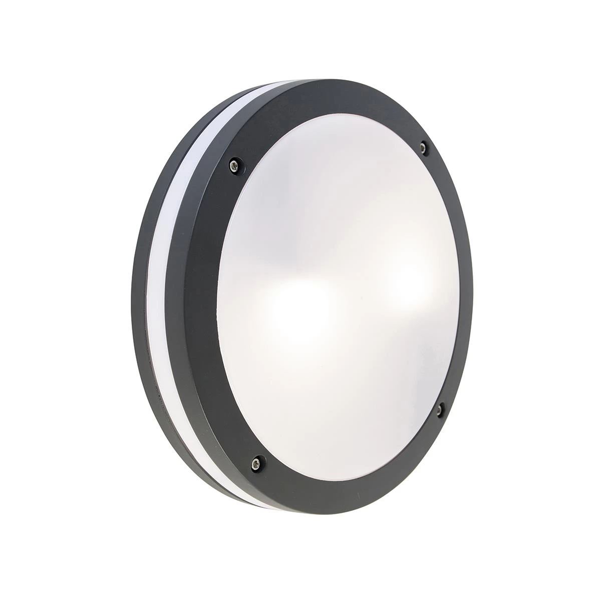 QAZQA Smart Wand- En Plafondlamp Donkergrijs Incl. Wifi A60 - Glow - Afbeelding 3