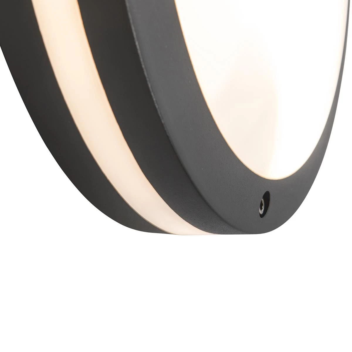 QAZQA Smart Wand- En Plafondlamp Donkergrijs Incl. Wifi A60 - Glow - Afbeelding 10