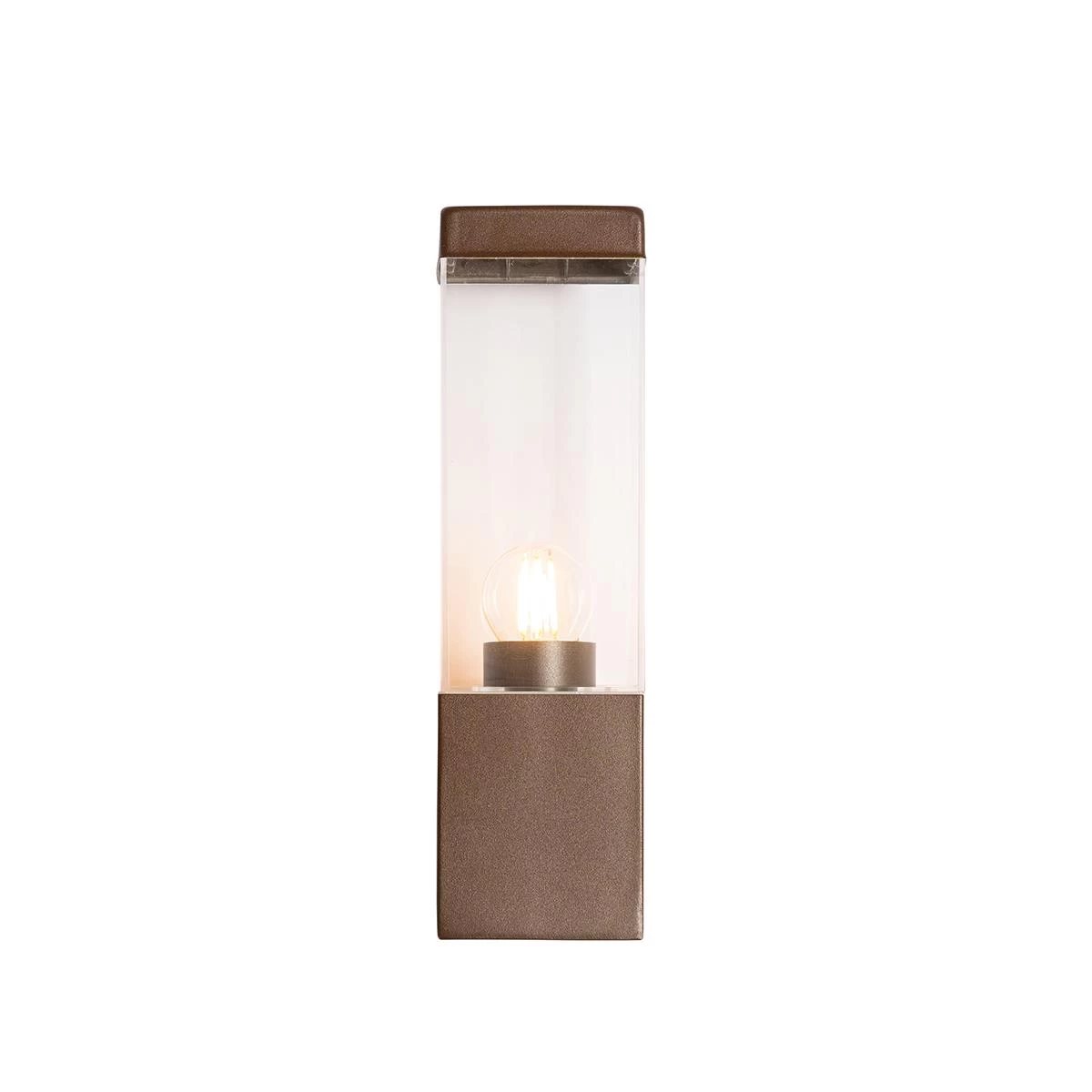 QAZQA Moderne Buiten Wandlamp Roestbruin - Malios - Afbeelding 8