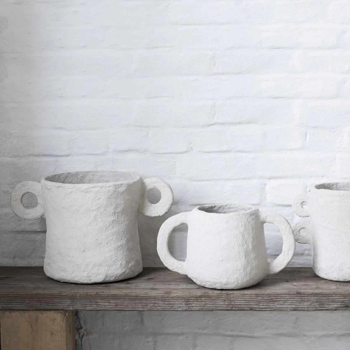 SERAX - Marie Michielssen - Earth Pot Papier Maché - Beige - Afbeelding 5