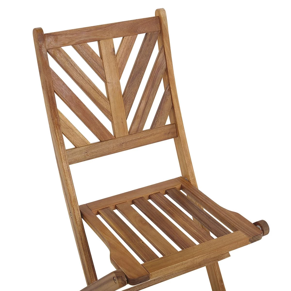 Beliani - TERNI - Bistroset Voor 2 - Lichte Houtkleur - Acaciahout - Afbeelding 10