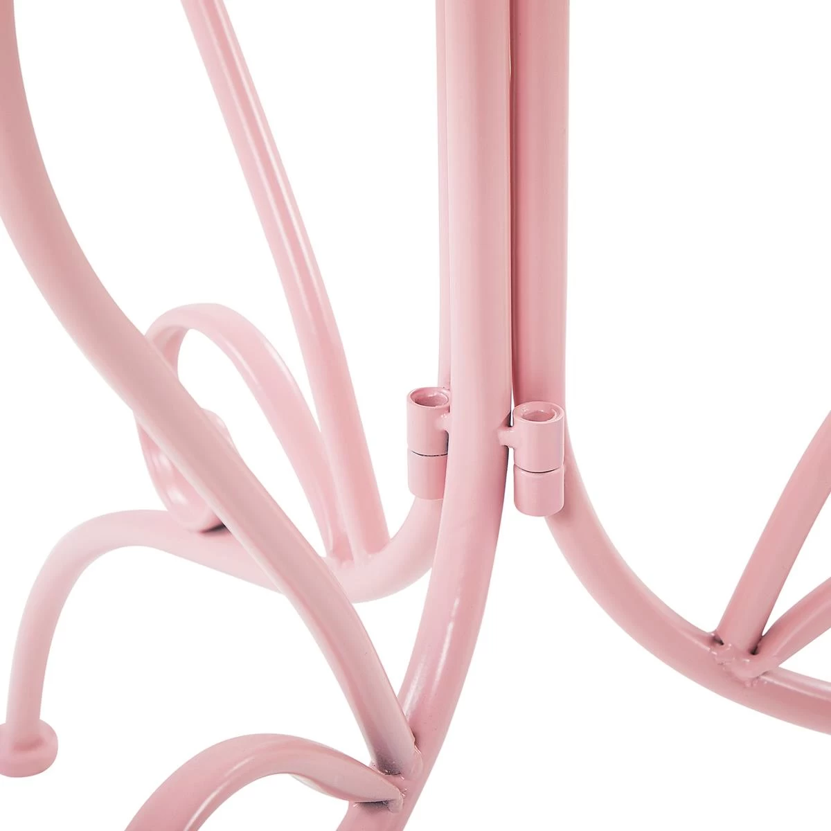 Beliani - ALBINIA - Bistroset Voor 2 - Roze - Metaal - Afbeelding 8