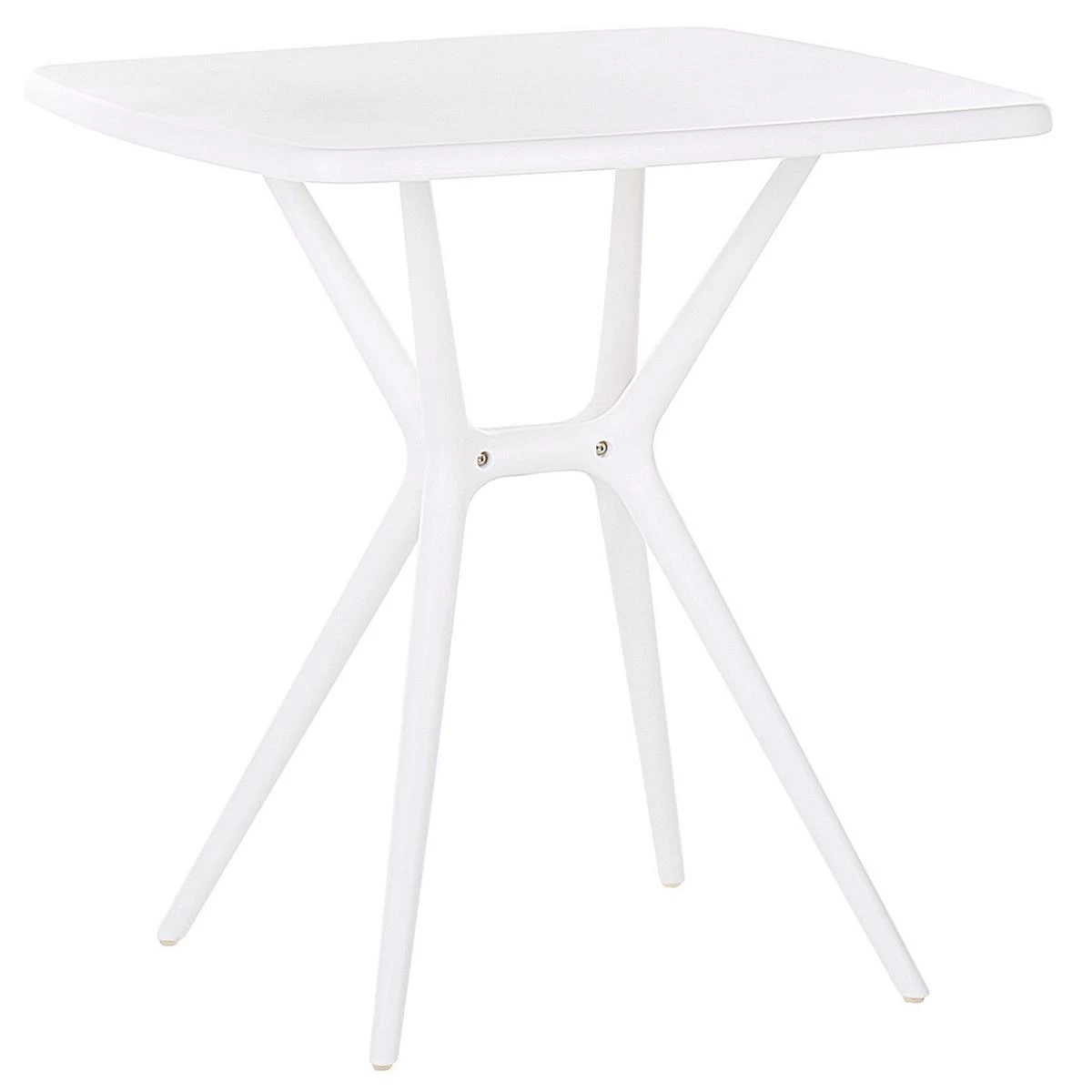 Beliani - SERSALE - Bistroset Voor 2 - Wit - Synthetisch Materiaal - Afbeelding 3