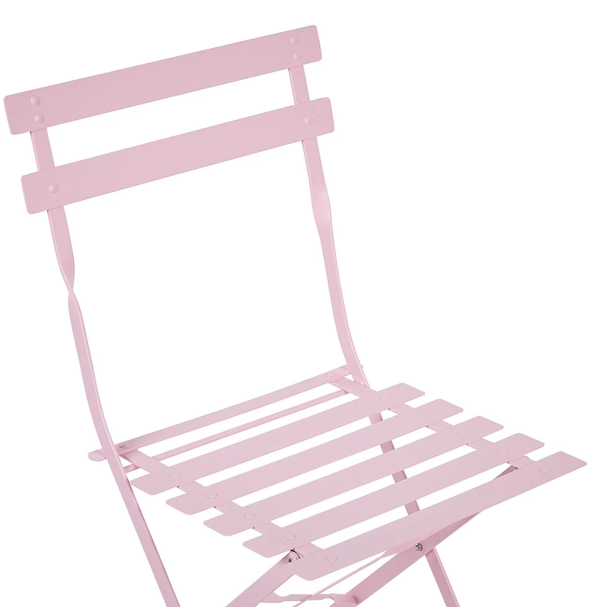 Beliani - FIORI - Bistroset Voor 2 - Roze - Staal - Afbeelding 4