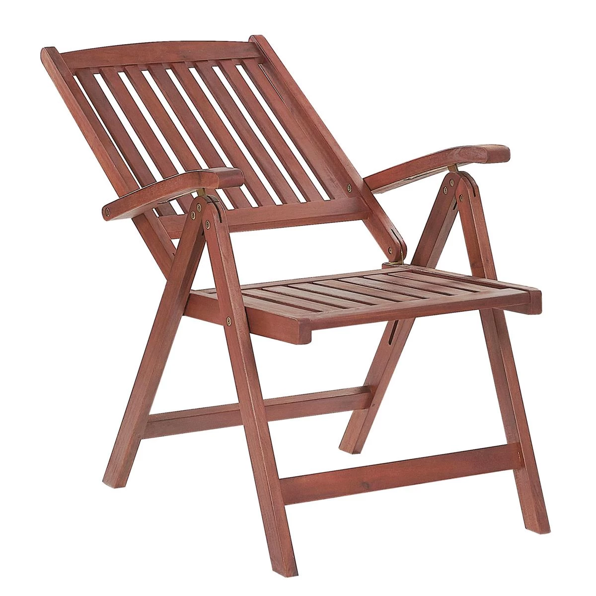 Beliani - TOSCANA - Bistroset Voor 2 - Rood - Acaciahout - Afbeelding 6