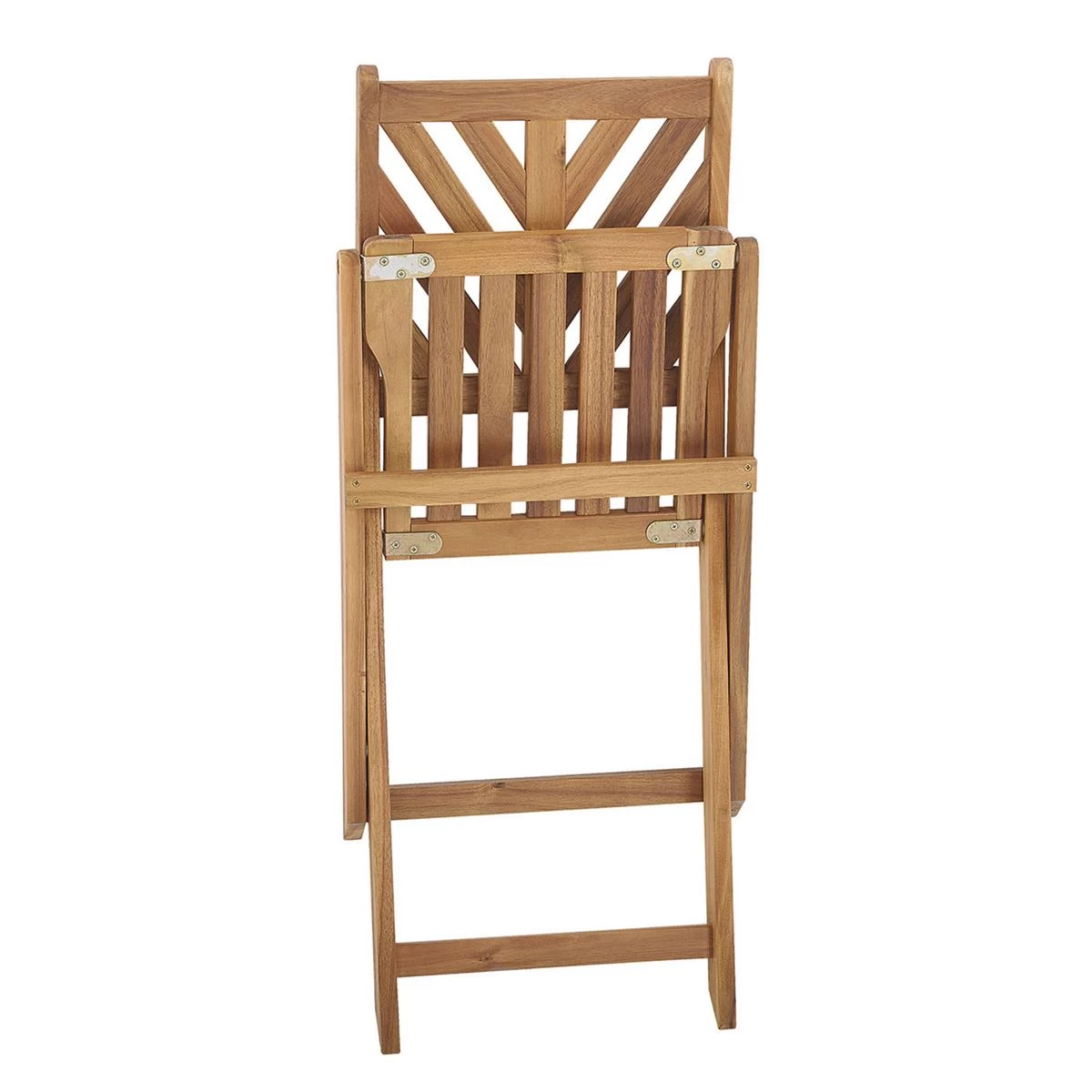 Beliani - TERNI - Bistroset Voor 2 - Lichte Houtkleur - Acaciahout - Afbeelding 8