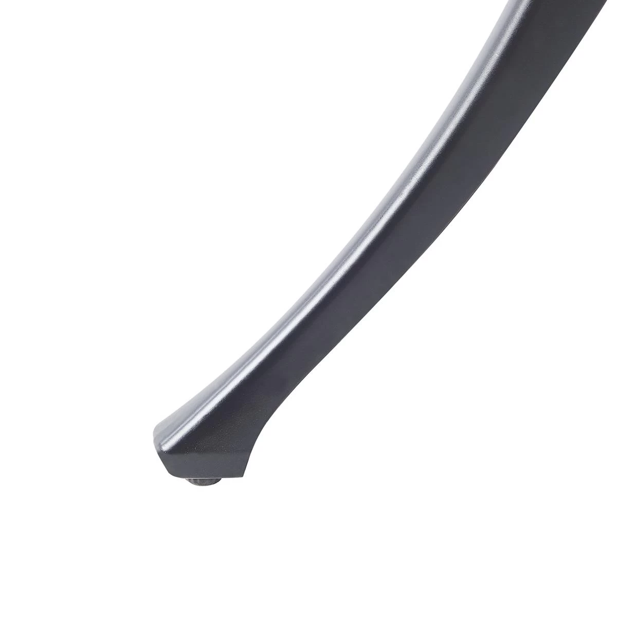 Beliani - ANCONA - Tuinset Voor 4 - Zwart - Aluminium - Afbeelding 4