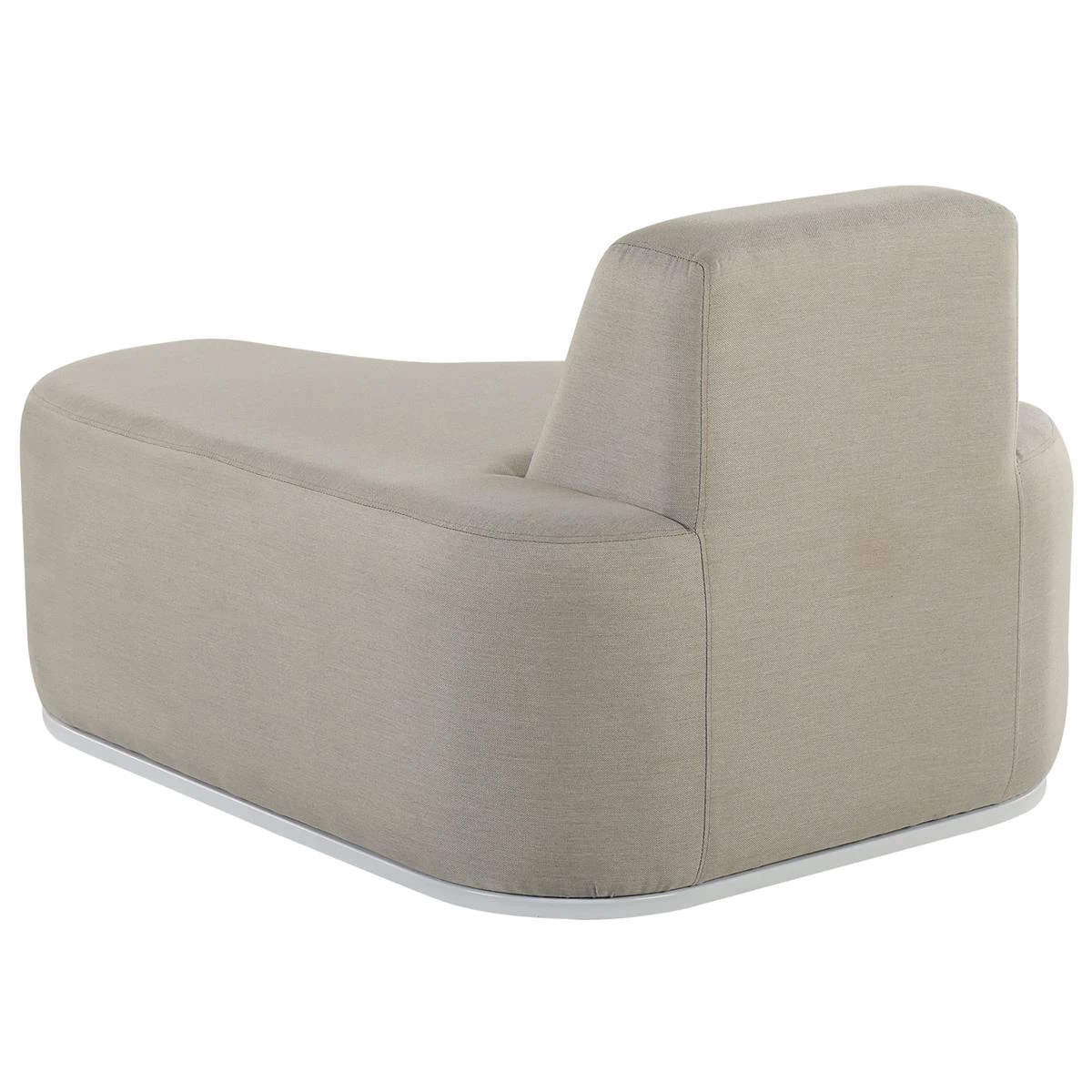 Beliani - FABRO - Loungeset Voor 4 - Grijs - Polyester - Afbeelding 9