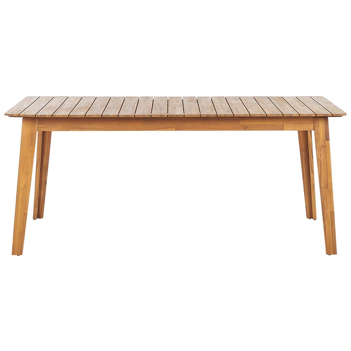 Beliani - FORNELLI - Tuinset Voor 6 - Lichte Houtkleur - Acaciahout - Afbeelding 7