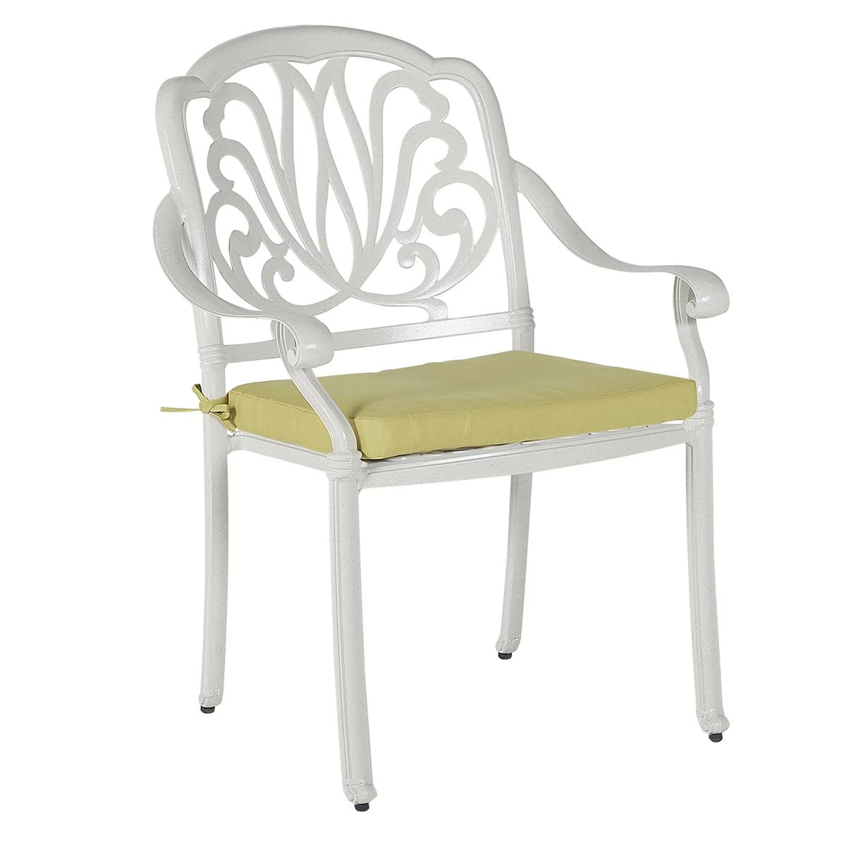 Beliani - ANCONA - Tuinset Voor 4 - Wit - Aluminium - Afbeelding 7