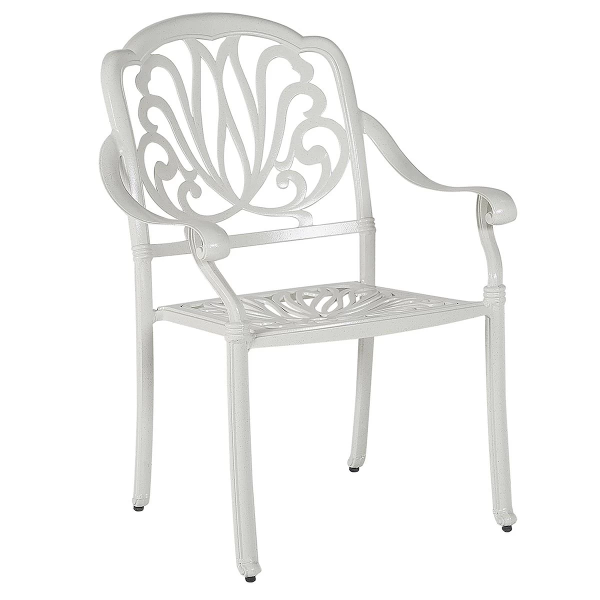 Beliani - ANCONA - Tuinset Voor 4 - Wit - Aluminium - Afbeelding 8