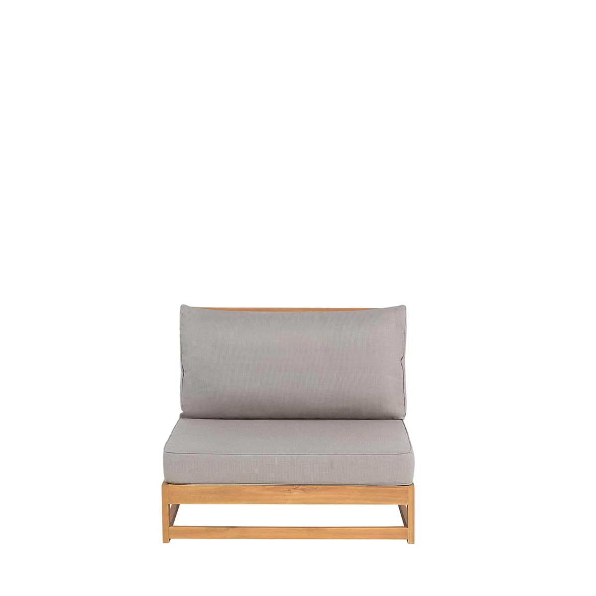 Beliani-TIMOR-Loungeset Voor 4-Lichte Houtkleur-FSC® Acaciahout - Afbeelding 5