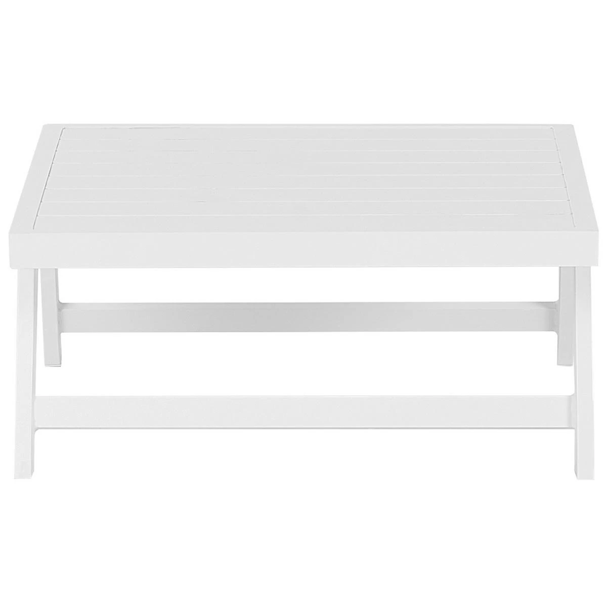 Beliani - COCCORINO - Loungeset Voor 5 - Grijs - Aluminium - Afbeelding 9