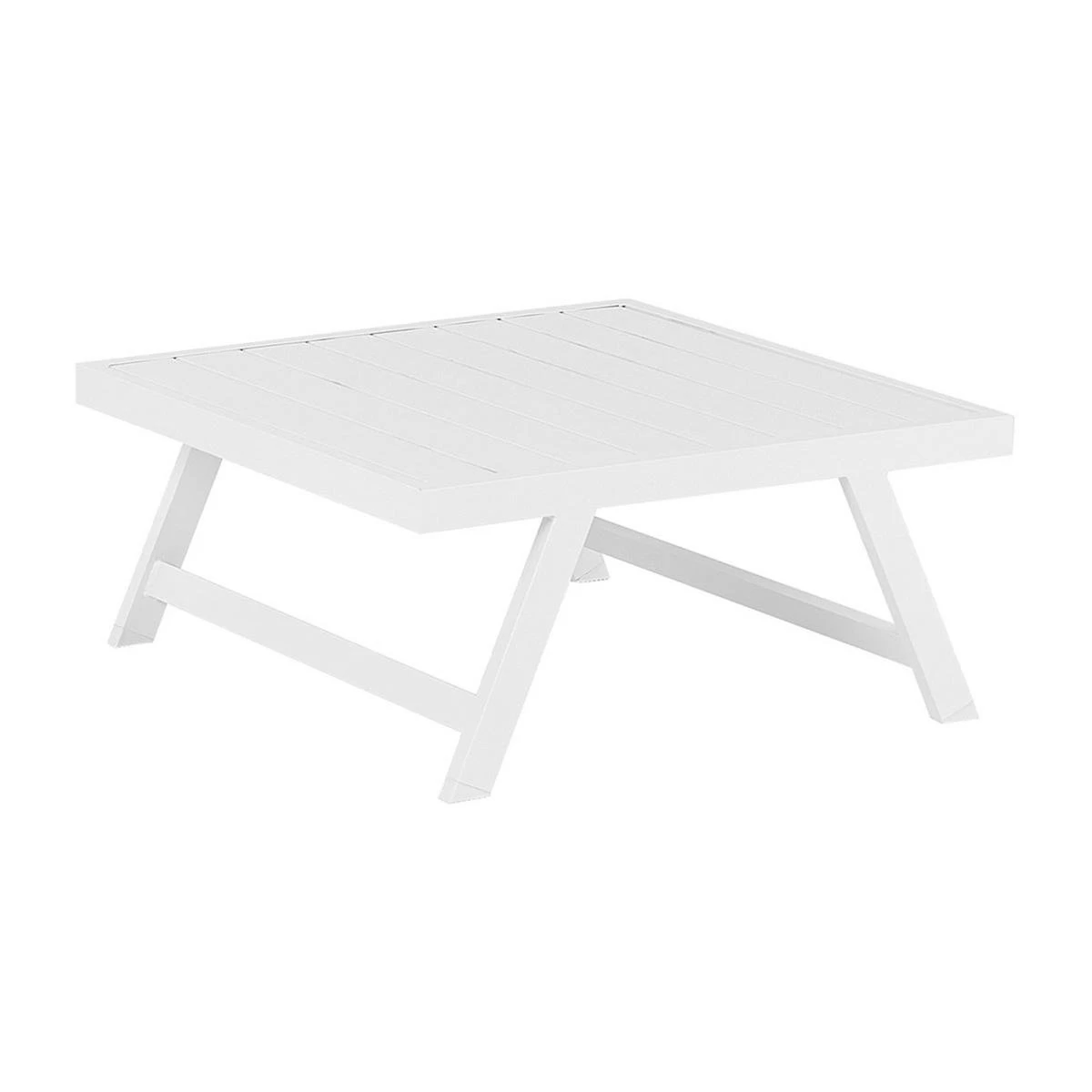 Beliani - COCCORINO - Loungeset Voor 5 - Grijs - Aluminium - Afbeelding 10