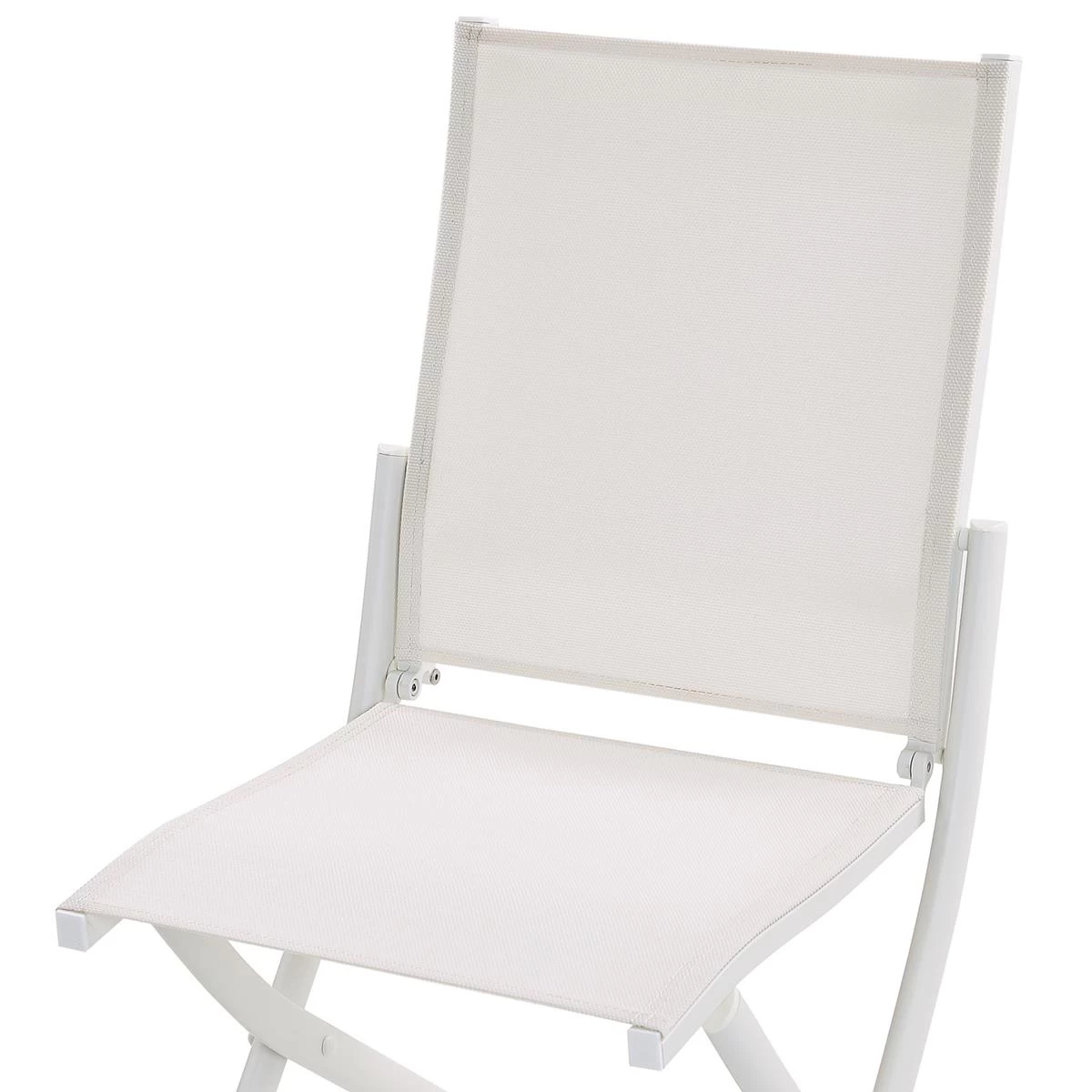 Beliani - CAORLE - Bistroset Voor 2 - Wit - Aluminium - Afbeelding 3