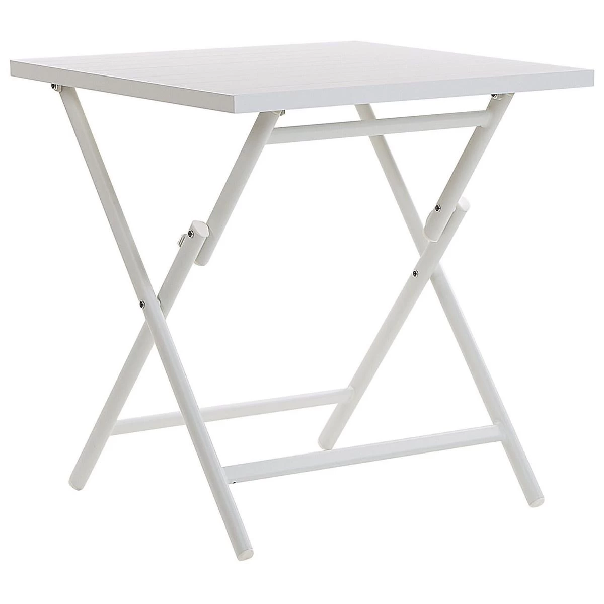 Beliani - CAORLE - Bistroset Voor 2 - Wit - Aluminium - Afbeelding 6