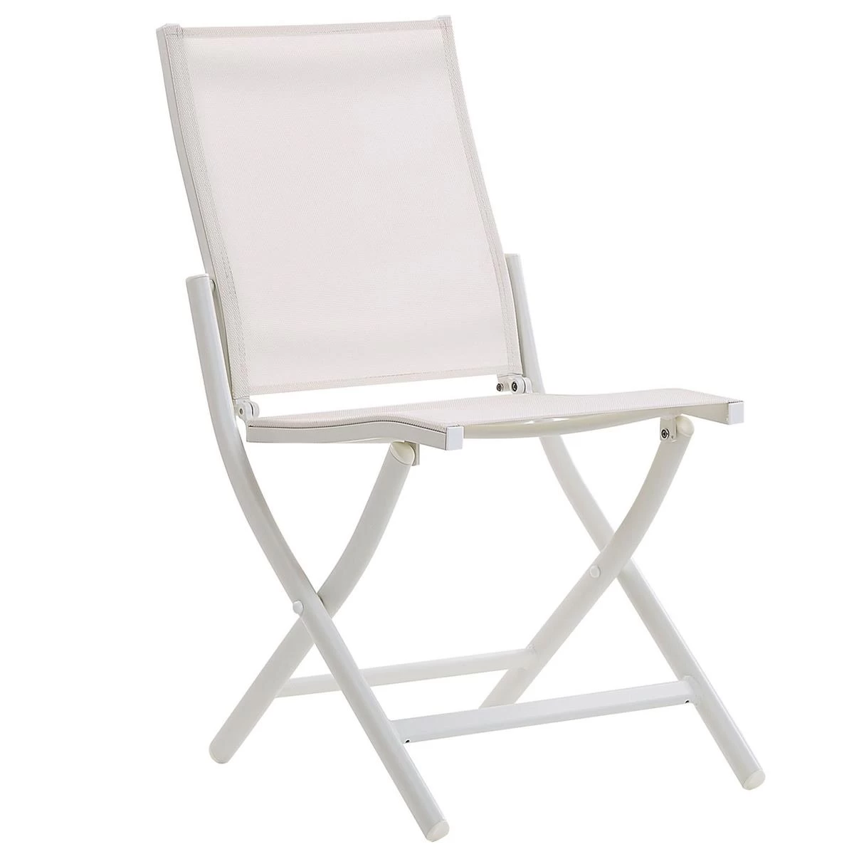 Beliani - CAORLE - Bistroset Voor 2 - Wit - Aluminium - Afbeelding 8